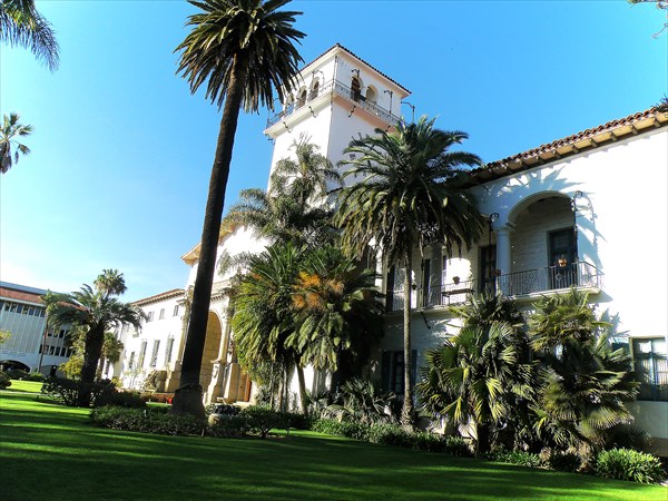 137-Санта-Барбара, здание суда графства